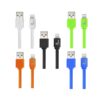 CABLE LIGHTNING XTECH XTG-236 ON-THE-GO 1M BLA/NEG/VER/AZU/NAR UNIDAD