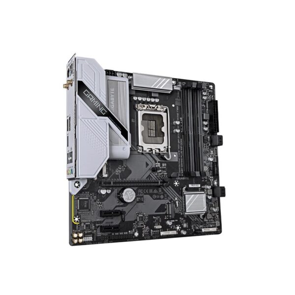 PLACA MADRE GIGABYTE 1700 B760M GAMING PLUS WIFI DDR4 S/R/HDMI/DP/2M2/USB/MATX