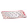 TECLADO LOGITECH 920-013053 POP ICON COMBO WIR ROSA