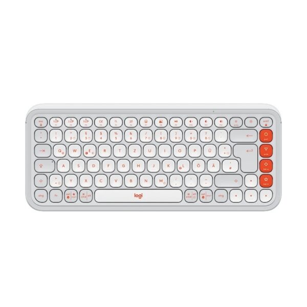 TECLADO LOGITECH 920-013055 POP ICON COMBO WIR BLANCO