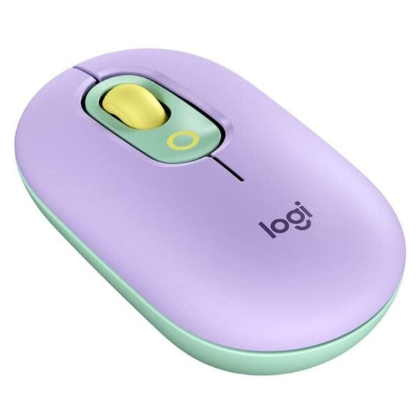 MOUSE LOGITECH 910-006550 POP BT LILA/VERDE
