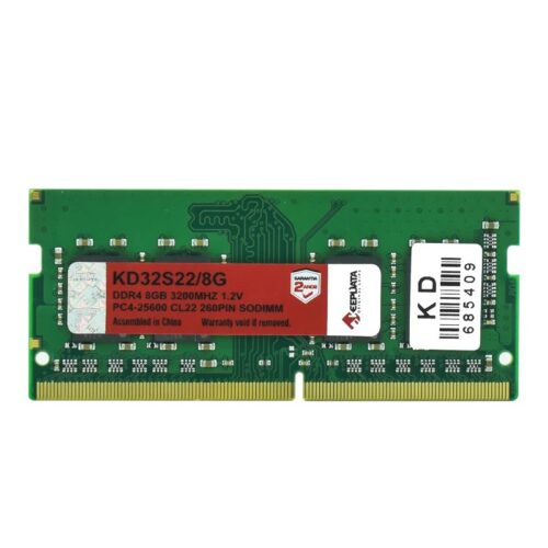 MEMORIA RAM PARA NOTEBOOK DDR4 KEEPDATA 8GB 3200MHZ