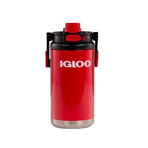 BOTELLA TÉRMICA IGLOO 1.6L CHUG ROJO CON MANIJA 31488