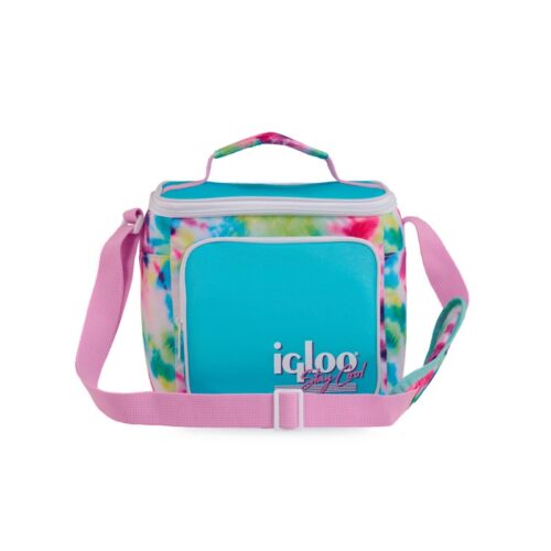 BOLSA TÉRMICA IGLOO 9 LATAS RETRO SQUARE LUNCH T-DYE 63085