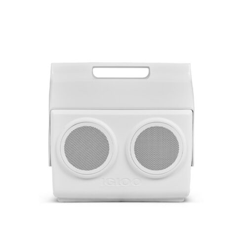CONSERVADORA CON PARLANTE IGLOO 26 LATAS KOOLTUNES BLANCO 1P 37X28X35CM 27774