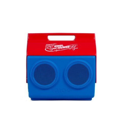 CONSERVADORA CON PARLANTE IGLOO 26 LATAS KOOLTUNES ROJO CON AZUL 1P 37X28X35CM 27775