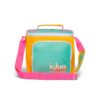 BOLSA TÉRMICA IGLOO 9 LATAS RETRO SQUARE LUNCH AMARILLO CON VERDE AGUA 66061