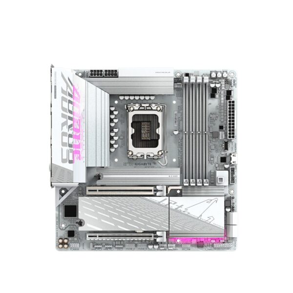 PLACA MADRE AORUS B860M ELITE WIFI 6E ICE DDR5 LGA 1851 S/R/HDMI/DP/3M2/USB