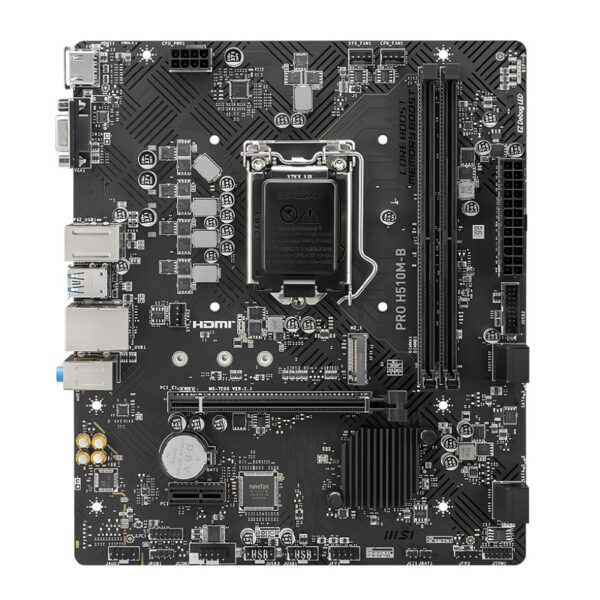 PLACA MADRE MSI PRO H510M-B M.2/DDR4/HDMI/VGA/MICRO ATX