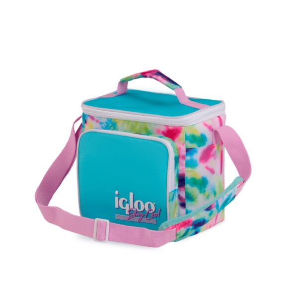 BOLSA TÉRMICA IGLOO 9 LATAS RETRO SQUARE LUNCH T-DYE 63085