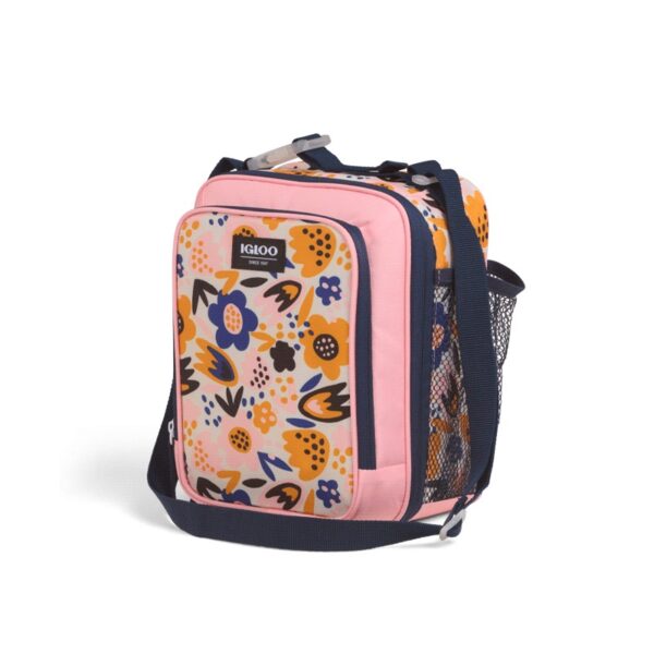 BOLSA TÉRMICA IGLOO 5 LATAS VERTICAL LUNCH FLOREADO 64303