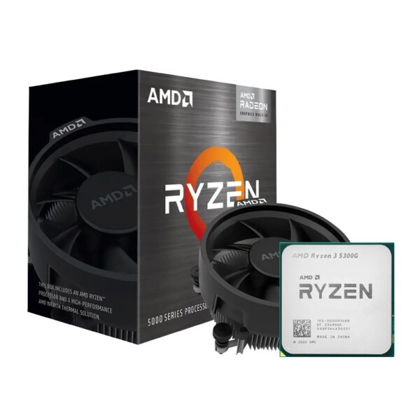 PROCESADOR AMD AM4 RYZEN 3 5300G 4.0GHZ/10MB C/COOL 100-100000253BOX
