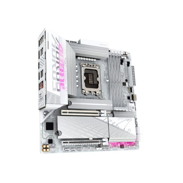 PLACA MADRE AORUS B860M ELITE WIFI 6E ICE DDR5 LGA 1851 S/R/HDMI/DP/3M2/USB