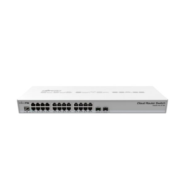 SWITCH ROUTER MIKROTIK CLOUD CRS326-24G-2S+RM L5.