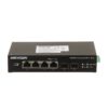 SWITCH INDUSTRIAL HIKVISION DS-3T0506HP-E/HS 6P/4POE GBPS/2SFP METAL