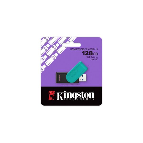PENDRIVE KINGSTON 128GB DATATRAVELER EXODIA S DTXS/128GB USB-A 3.2