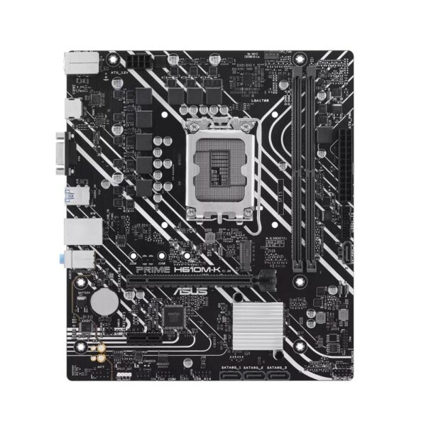 PLACA MADRE ASUS PRIME LGA1700 H610M-K M.2/DDR5/HDMI/VGA