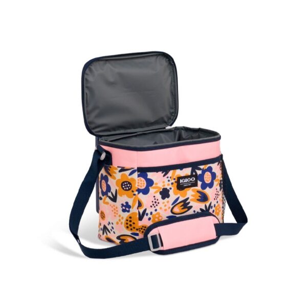 BOLSA TÉRMICA IGLOO 9 LATAS KIDS SQUARE LUNCH FLOREADO 64301