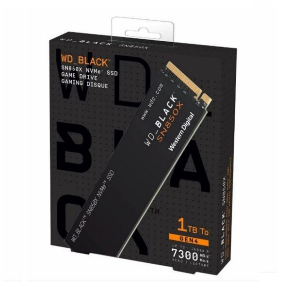 SSD WESTERN DIGITAL 1 TB SN850X NVME PCIE GEN4X4