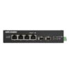 SWITCH INDUSTRIAL HIKVISION DS-3T0506HP-E/HS 6P/4POE GBPS/2SFP METAL