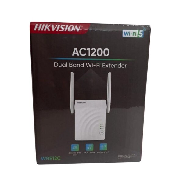REPETIDOR HIKVISION DS-3WRE12C AC1200 DUAL BAND