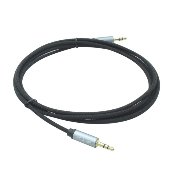 CABLE DE AUDIO AUXILIAR FTX FTX-AV311-P11GN-SG1.8 1.8M NEGRO