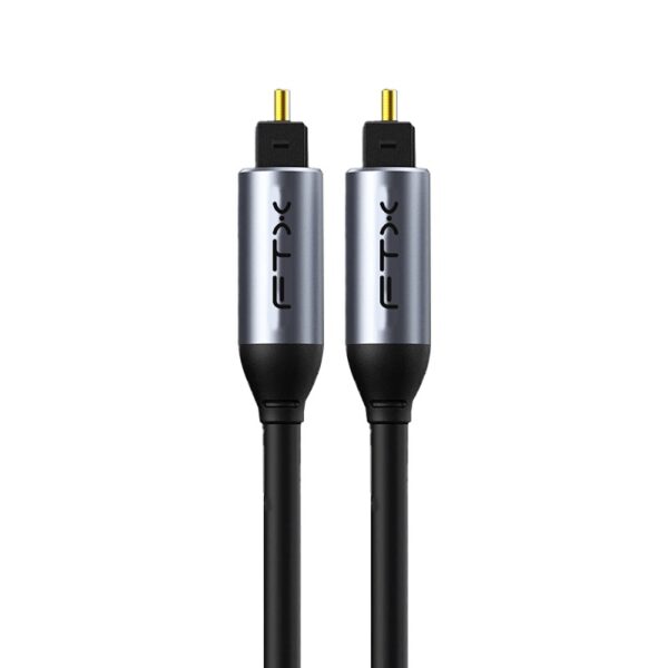 CABLE OPTICO FTX FTX-AV380-P04GN-S1 1M P/SOUND BAR/TV/PROY/PS4 NEGRO
