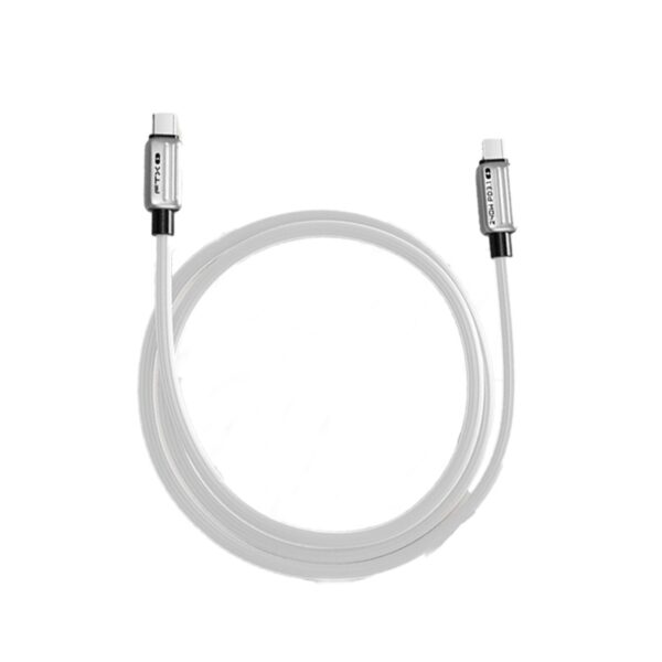 CABLE FTX FTX-CM240-ZSW2 USB-C/USB-C 2M P/IPHONE/240W BLANCO