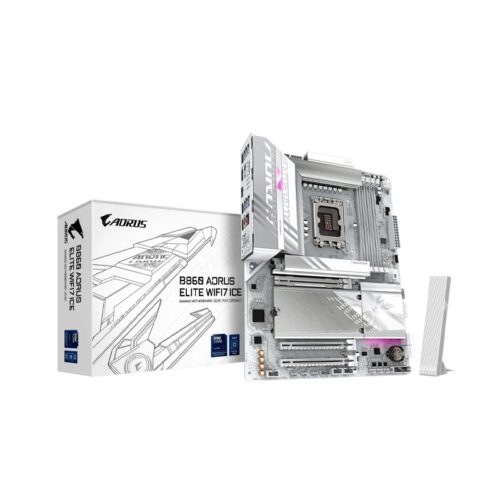 PLACA MADRE AORUS 1851 B860 ELITE WIFI7 ICE DDR5 S/R/HDMI/DP/3M2/USB4/ATX