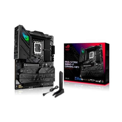PLACA MADRE ASUS 1851 B860-F ROG STRIX GAMING WIFI DDR5 S/R/HDMI/DP/4M2/ATX