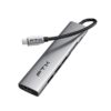 FTX HUB FTX-HBP2-AG7 USB-C 3.0/7 EN 1  4K/5GBPS/HDMI/USB/SD-TF GRIS