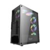 GABINETE GAMER DARKFLASH DK151 BLACK (3FANS ARGB)