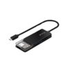 FTX HUB FTX-HUBT4-PB USB-C 3.0/6 EN 1 4K/5GBPS/SD NEGRO