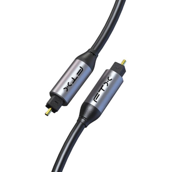 CABLE OPTICO FTX FTX-AV380-P04GN-S1 1M P/SOUND BAR/TV/PROY/PS4 NEGRO