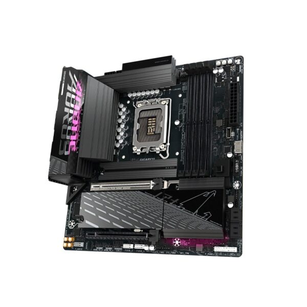 PLACA MADRE AORUS 1851 B860M ELITE WIFI6E DDR5 S/R/HDMI/DP/3M2/USB/MATX