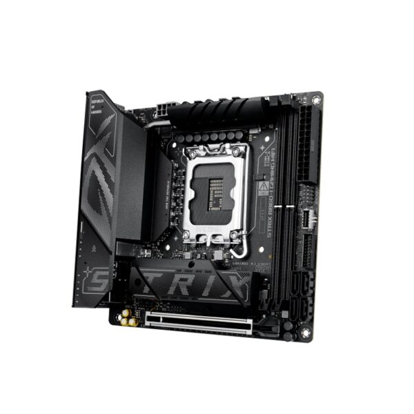 PLACA MADRE ASUS 1851 B860-I ROG STRIX GAMING WIFI DDR5 S/R/HDMI/DP/2M2/MITX