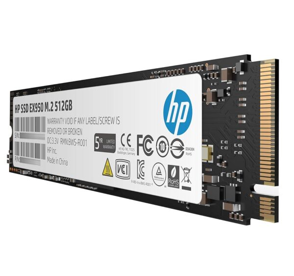 SSD HP 512GB 5MS22AA ABC EX950 M.2 NVME