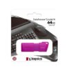 PENDRIVE KINGSTON 64GB KC-U2L64-7LP DATATRAVELER EXODIA M LILA