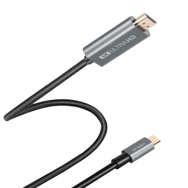 S02-132.jpg CABLE ARGOMTECH ARG-CB-0091 TIPO-C A HDMI 4K 1.8