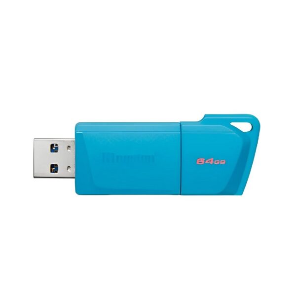 S02-32.jpg PENDRIVE KINGSTON 64GB KC-U2L64-7LB DATATRAVELER EXODIA M AZUL