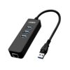 ADAPTADOR SATE A-HUB41 USB 4 PUERTOS RJ45