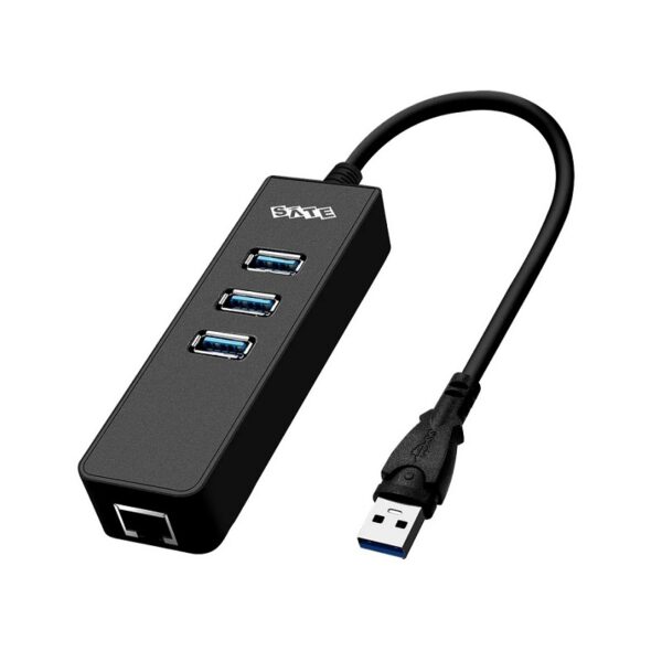 ADAPTADOR SATE A-HUB41 USB 4 PUERTOS RJ45