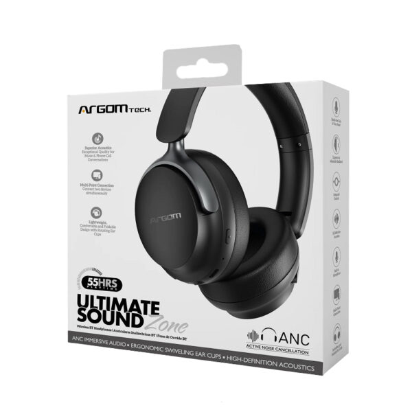 AURICULAR ARGOMTECH ARG-HS-2682BK ULTIMATE SOUND ZONE NEGRO