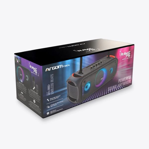 S03-141.jpg PARLANTE ARGOMTECH ARG-SP-4075BK RAVE 75