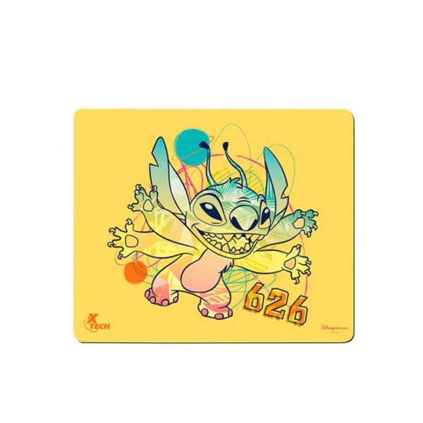 MOUSE PAD XTECH XTA-D100ST-YL STITCH AMARILLO 22X18CM