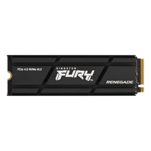 SSD KINGSTON 1 TB FURY RENEGADE SFYRSK/1000G M.2 NVME PCIE4 CON DISIPADOR TERMICO