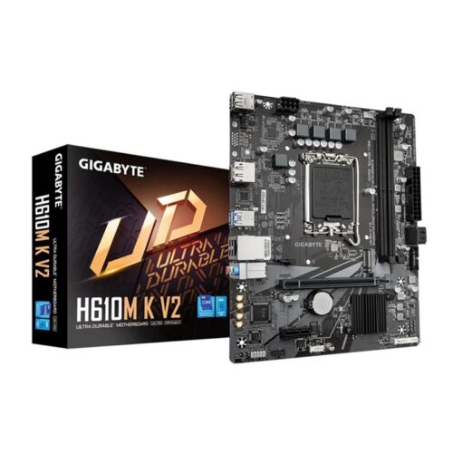 PLACA MADRE GIGABYTE 1700 H610M-K V2/DDR5/M.2/DP/HDMI