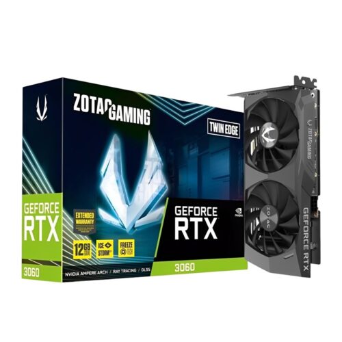 TARJETA GRÁFICA ZOTAC 12GB GEFORCE RTX3060 TWIN EDGE ZT-A30600E