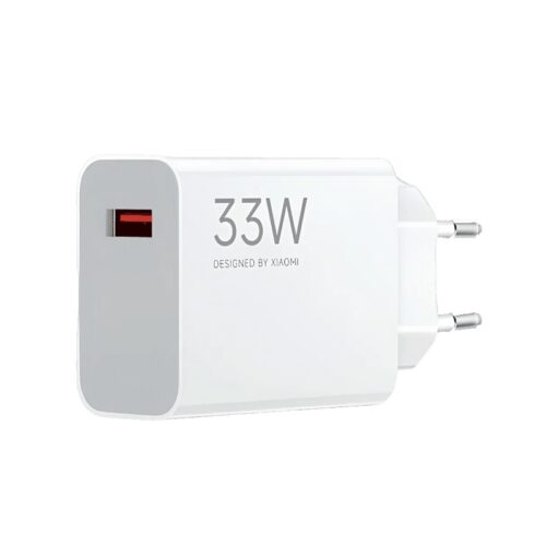 CARGADOR XIAOMI PARA PARED BHR9956EU 33W USB-A EUR/BIVOLT/CON CABLE