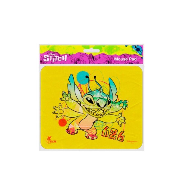 MOUSE PAD XTECH XTA-D100ST-YL STITCH AMARILLO 22X18CM